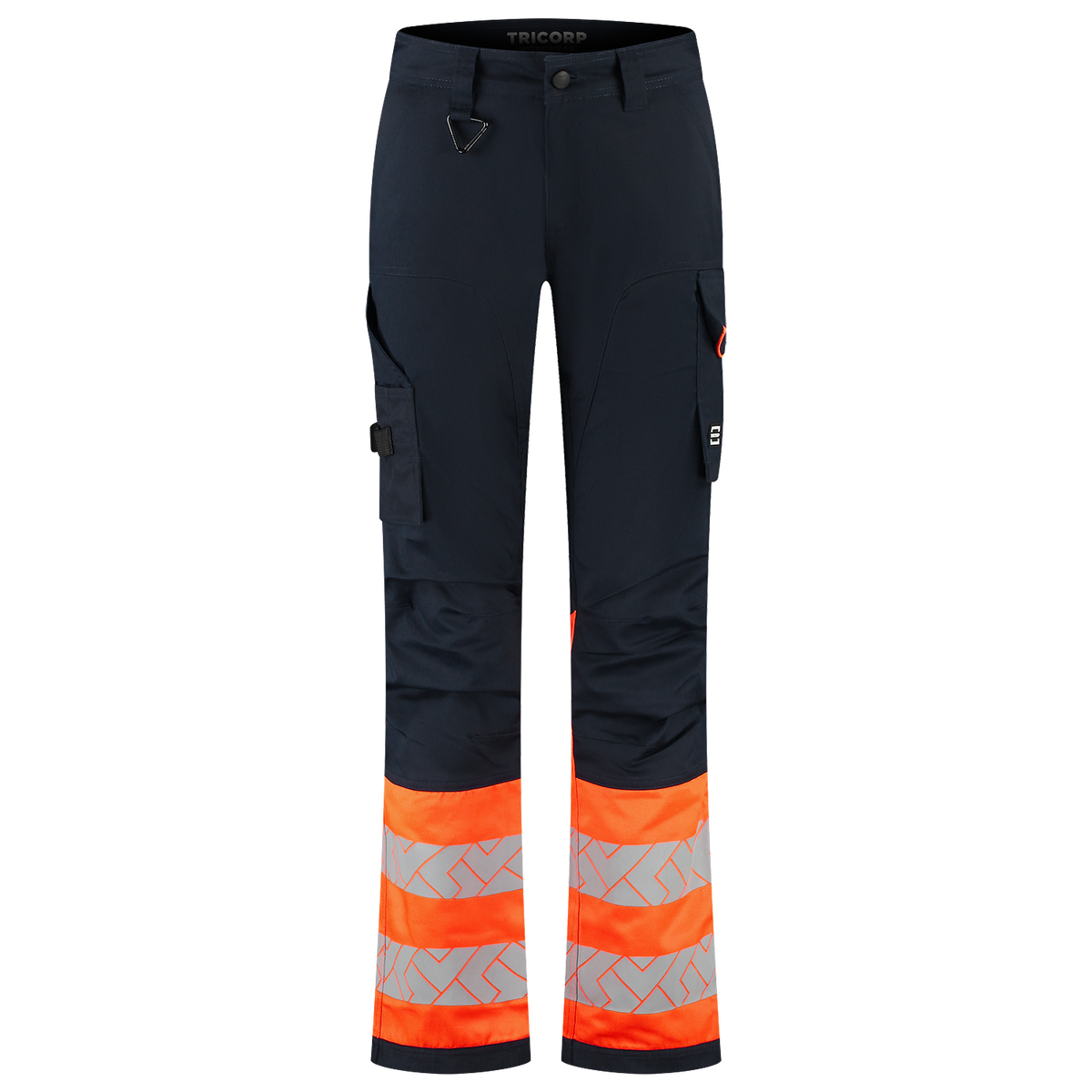 Tricorp Workwear High Vis Redefined Werkbroeken 506126 2-Way Stretch Dames HiVis inktblauw-fluo oranje(inkfluororange)