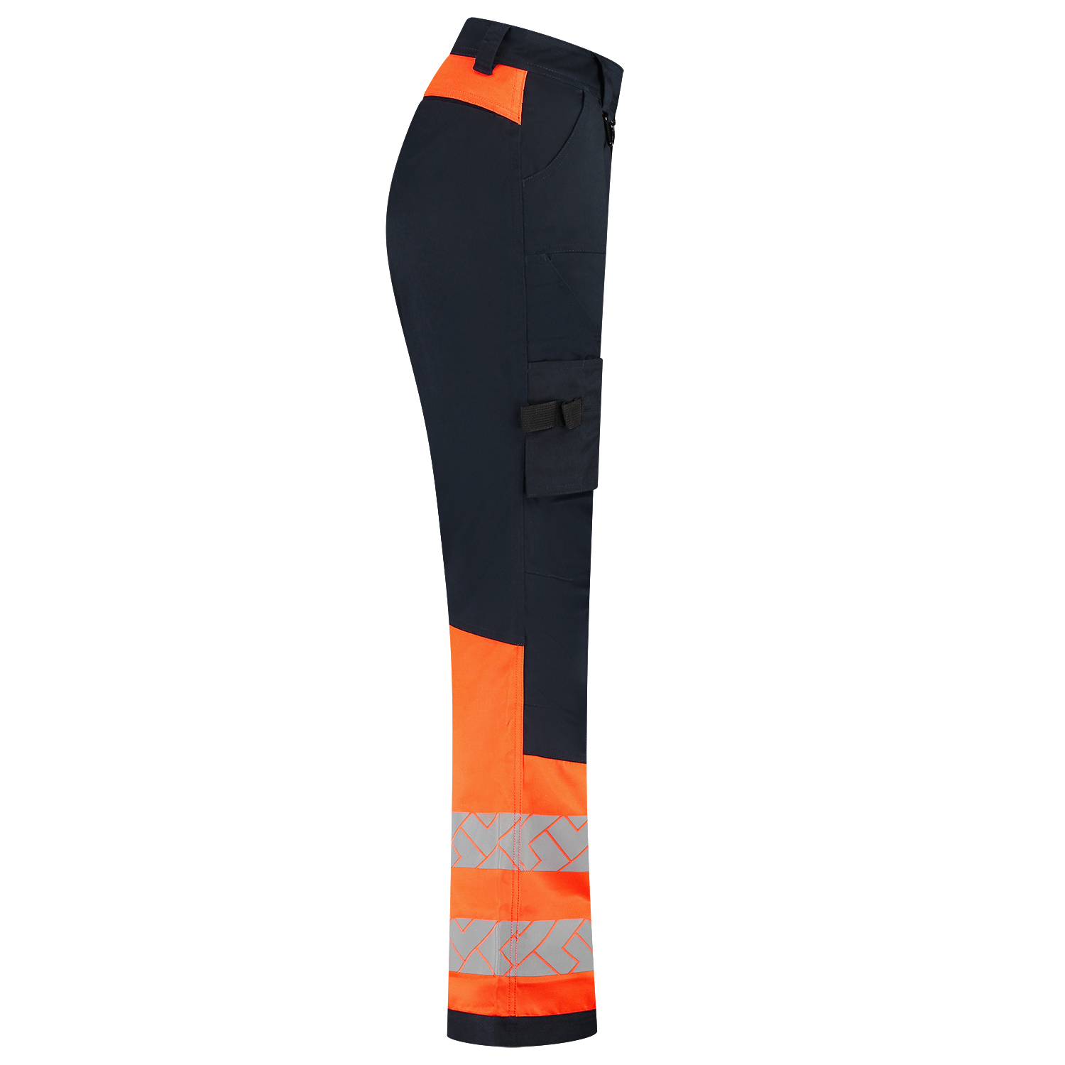 Tricorp Workwear High Vis Redefined Werkbroeken 506126 2-Way Stretch Dames HiVis inktblauw-fluo oranje(inkfluororange)