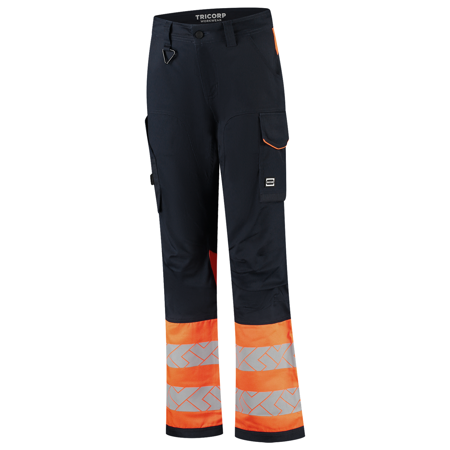 Tricorp Workwear High Vis Redefined Werkbroeken 506126 2-Way Stretch Dames HiVis inktblauw-fluo oranje(inkfluororange)