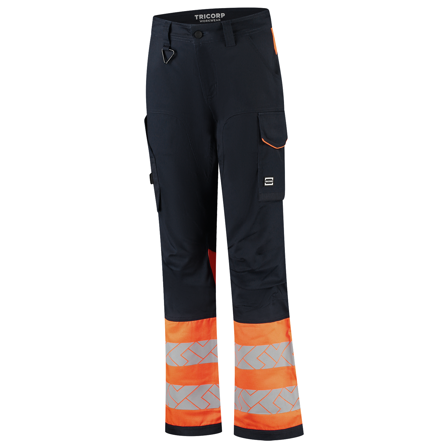 Tricorp Workwear High Vis Redefined Werkbroeken 506126 2-Way Stretch Dames HiVis inktblauw-fluo oranje(inkfluororange)