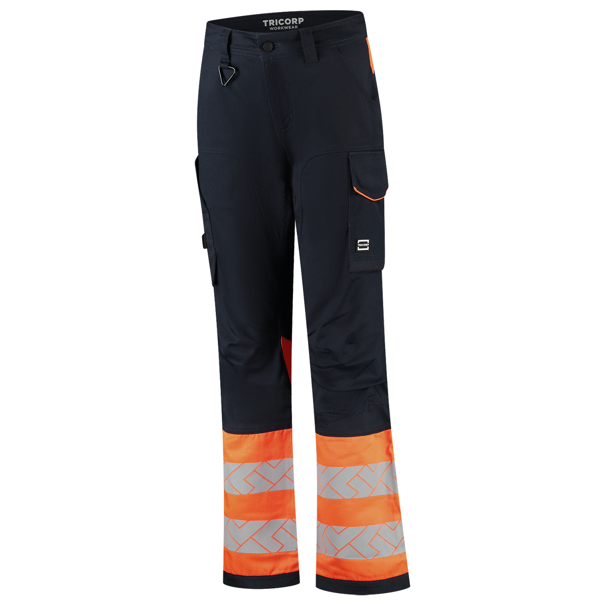 Tricorp Workwear High Vis Redefined Werkbroeken 506126 2-Way Stretch Dames HiVis inktblauw-fluo oranje(inkfluororange)