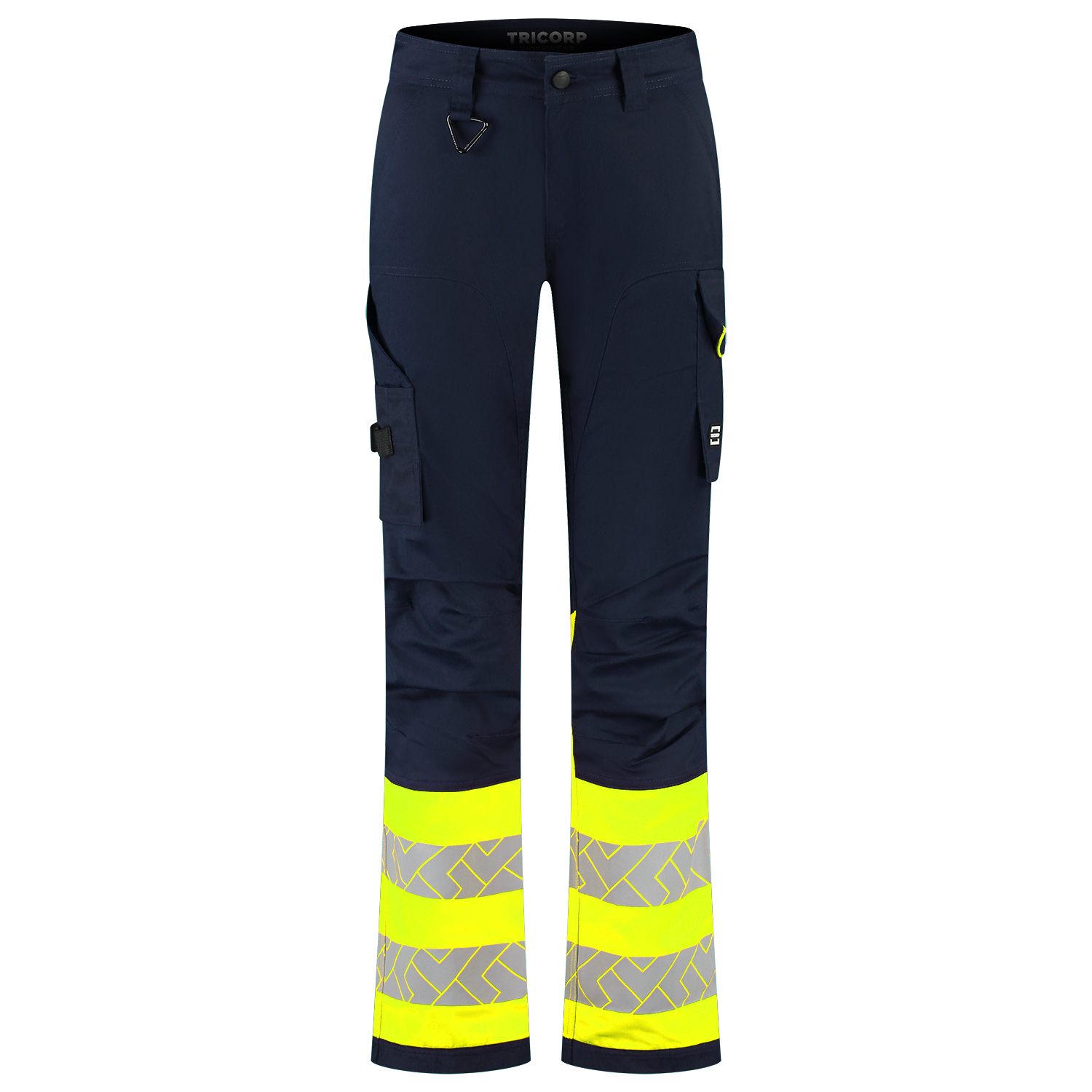 Tricorp Workwear High Vis Redefined Werkbroeken 506126 2-Way Stretch Dames HiVis inktblauw-fluo geel(inkfluoryellow)