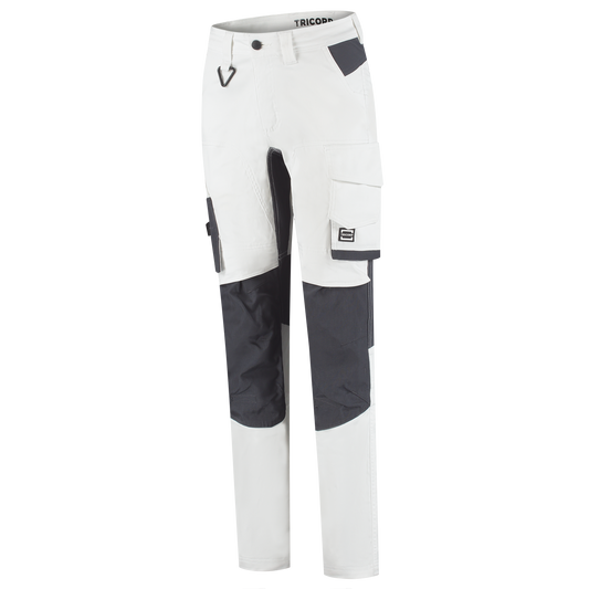 Tricorp Workwear Unicolor Redefined Werkbroeken 506129 Cordura Functional Stretch Dames wit(white)