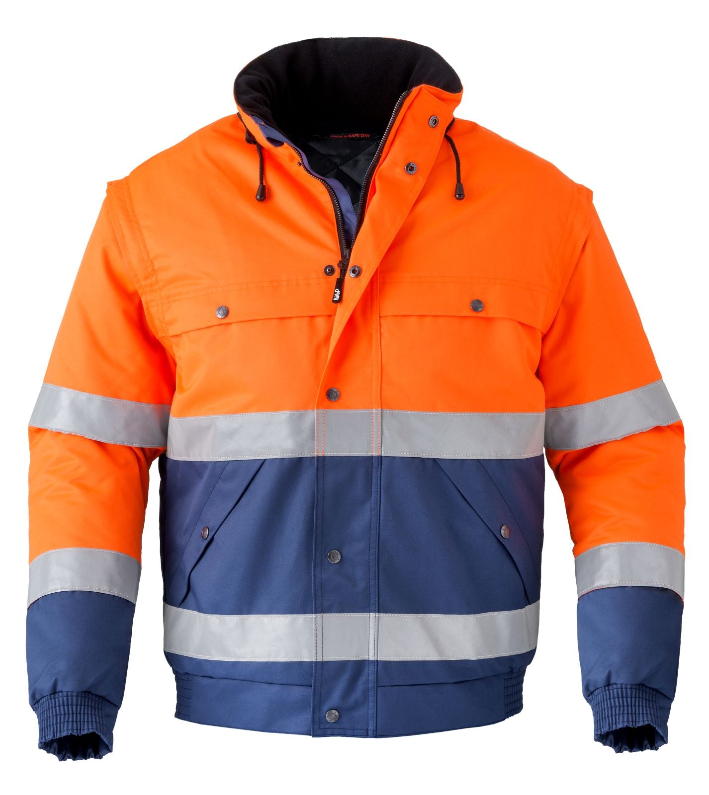 Havep High Visibility Jassen 5139 donkerblauw-fluo oranje(AAF)