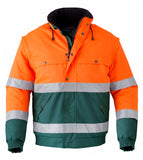 Havep High Visibility Jassen 5139 groen-fluo oranje(AAU)