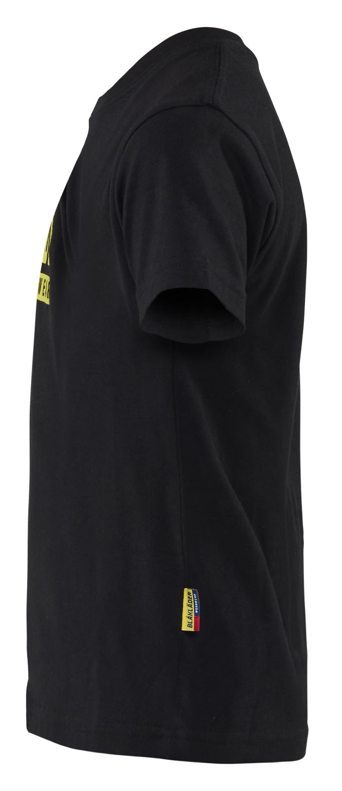 Blaklader Kinderkleding Kids T-shirt 52001042 zwart-fluo geel(9933)
