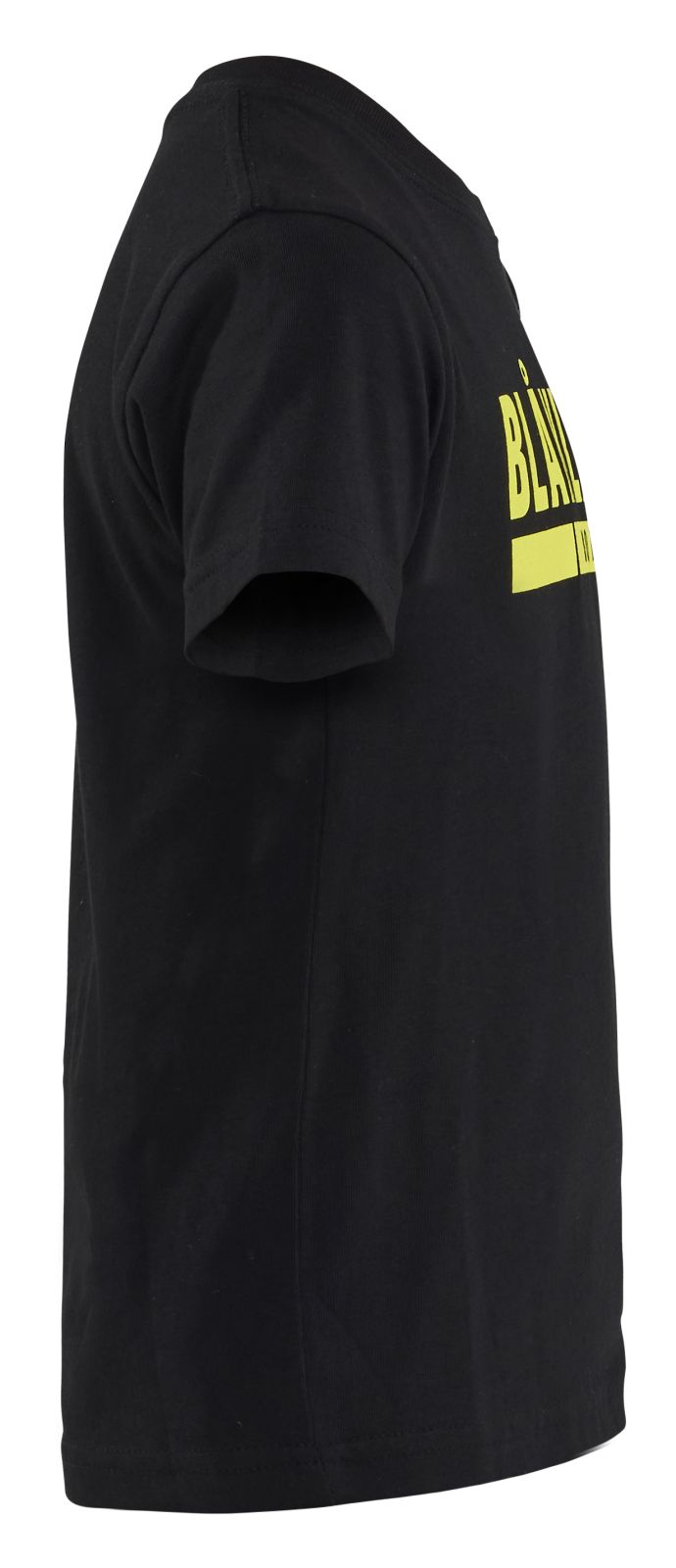 Blaklader Kinderkleding Kids T-shirt 52001042 zwart-fluo geel(9933)