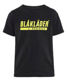 Blaklader Kinderkleding Kids T-shirt 52001042 zwart-fluo geel(9933)