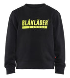 Blaklader Kinderkleding Kids Sweatshirt 52051158 zwart-fluo geel(9933)
