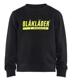 Blaklader Kinderkleding Kids Sweatshirt 52051158 zwart-fluo geel(9933)