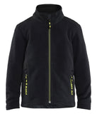 Blaklader Kinderkleding Kids jassen 52061010 Microfleece zwart-fluo geel(9933)