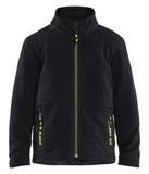 Blaklader Kinderkleding Kids jassen 52061010 Microfleece zwart-fluo geel(9933)