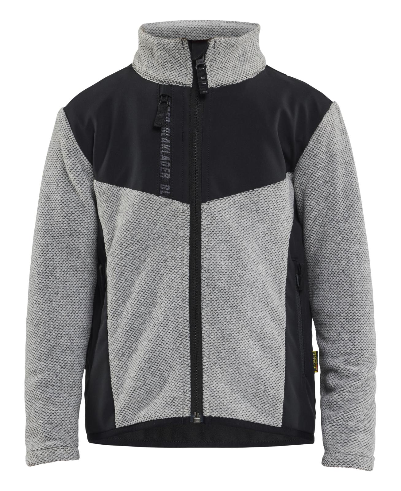 Blaklader Kinderkleding Kids Vest 52072536 Gebreid grijs melee-zwart(9099)