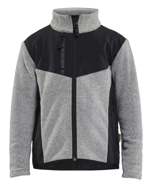 Blaklader Kinderkleding Kids Vest 52072536 Gebreid grijs melee-zwart(9099)