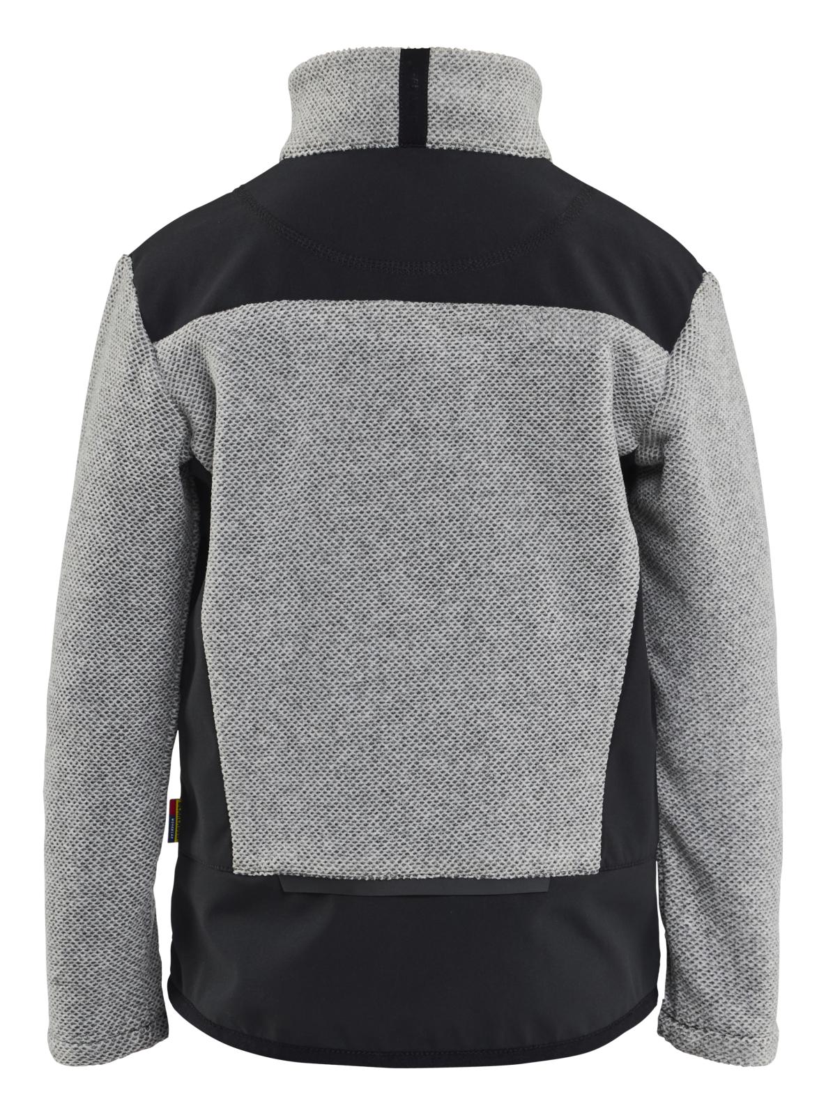 Blaklader Kinderkleding Kids Vest 52072536 Gebreid grijs melee-zwart(9099)