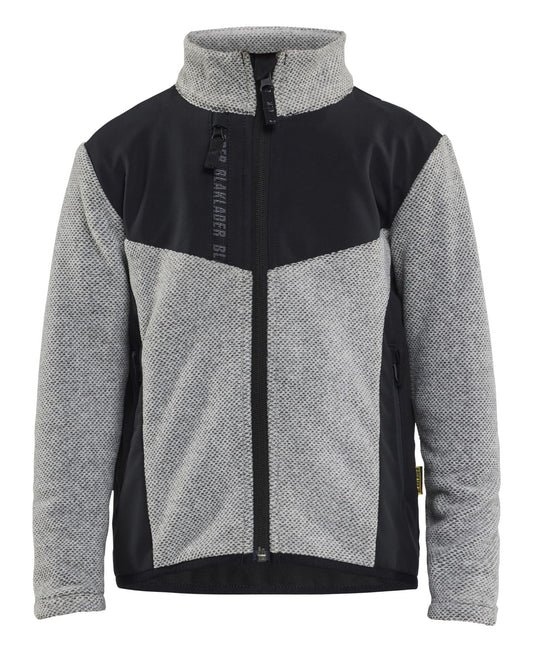 Blaklader Kinderkleding Kids Vest 52072536 Gebreid grijs melee-zwart(9099)