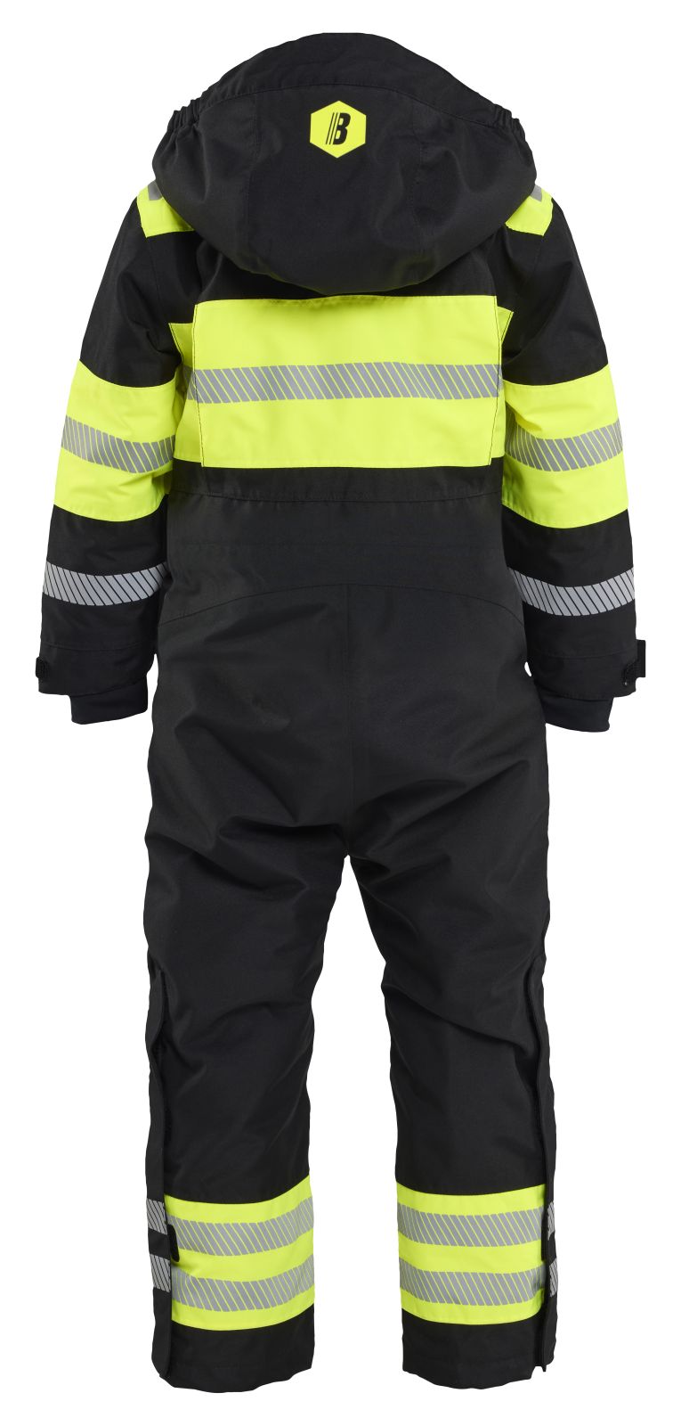 Blaklader Kinderkleding Kids Overall 52151977 Winter zwart-fluo geel(9933)