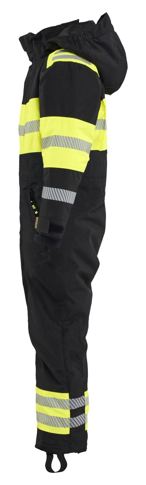 Blaklader Kinderkleding Kids Overall 52151977 Winter zwart-fluo geel(9933)