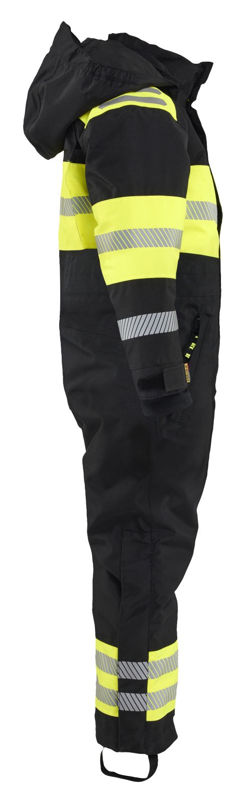 Blaklader Kinderkleding Kids Overall 52151977 Winter zwart-fluo geel(9933)