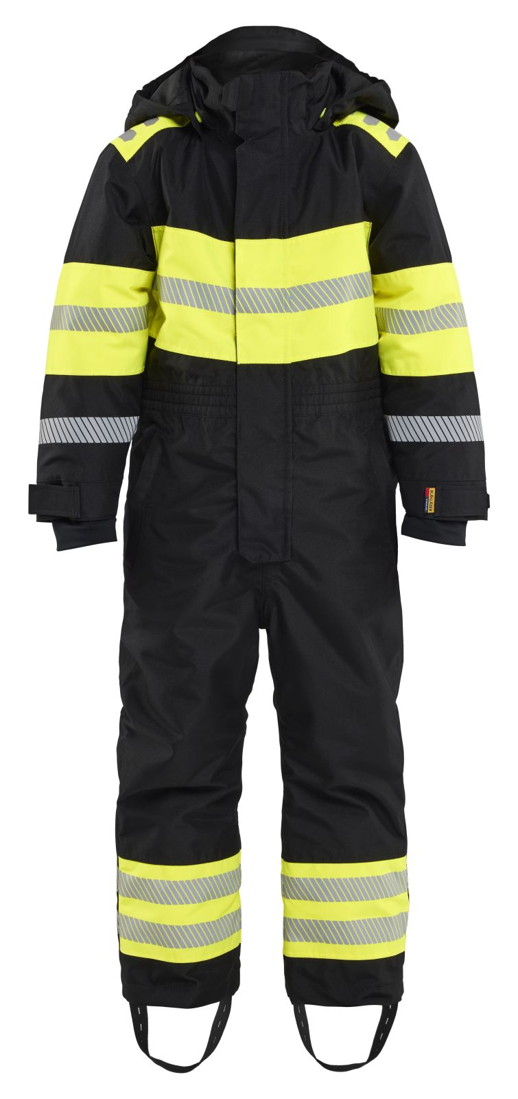 Blaklader Kinderkleding Kids Overall 52151977 Winter zwart-fluo geel(9933)