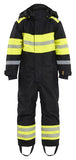 Blaklader Kinderkleding Kids Overall 52151977 Winter zwart-fluo geel(9933)