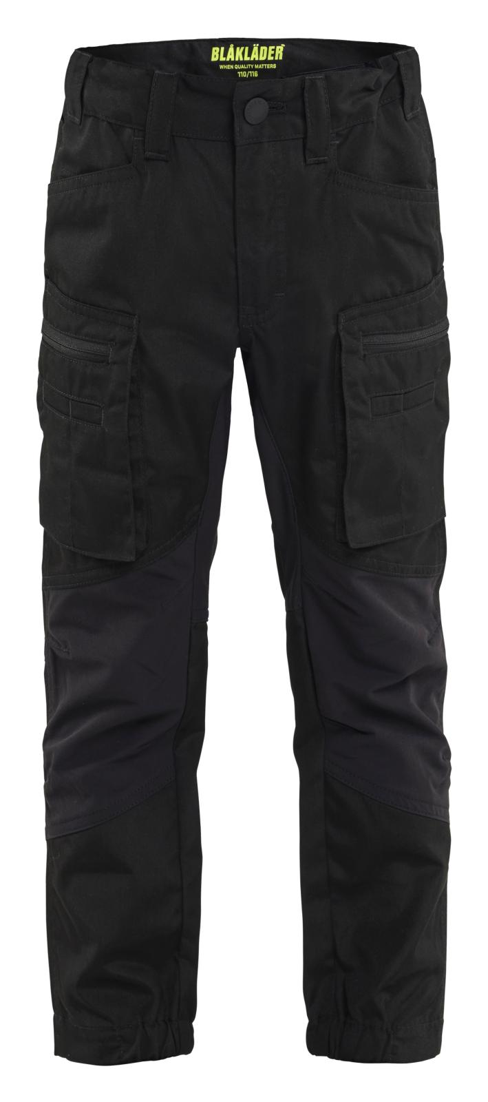 Blaklader Kinderkleding Kids Werkbroek 52201845 stretch zwart(9900)