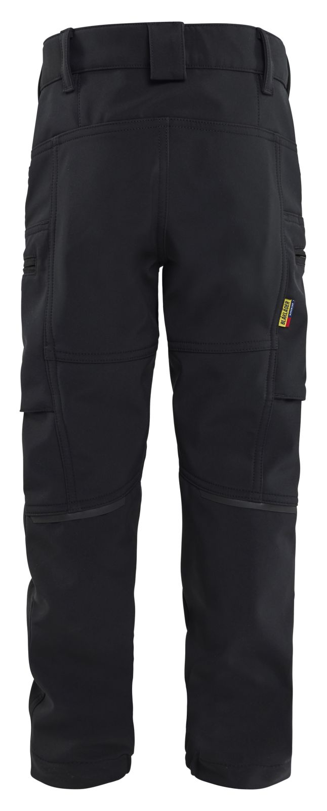 Blaklader Kinderkleding Kids Werkbroek 52202513 softshell zwart(9900)