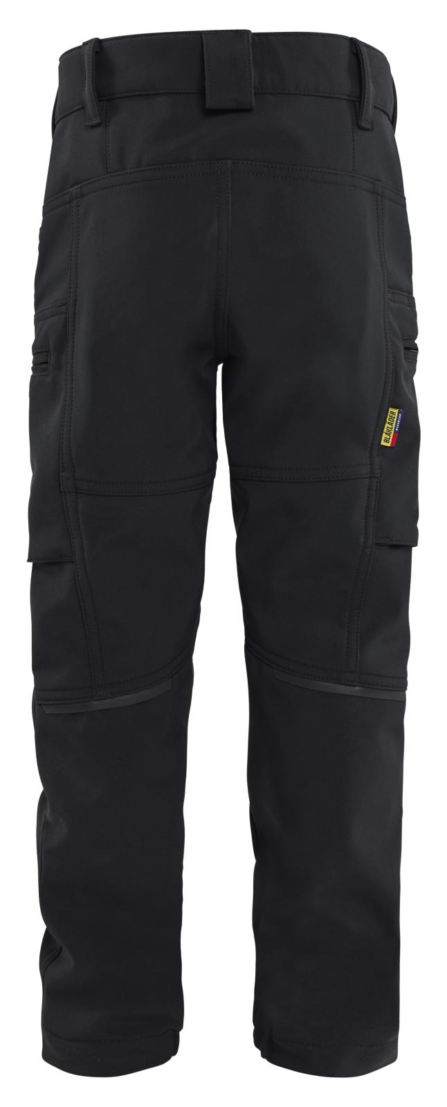 Blaklader Kinderkleding Kids Werkbroek 52202513 softshell zwart(9900)