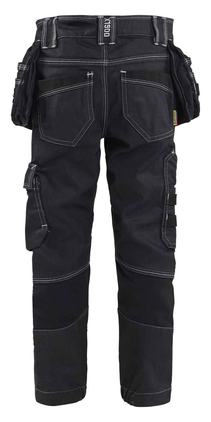 Blaklader Kinderkleding Kids X1900 Werkbroek 52251147 stretch marineblauw-zwart(8999)
