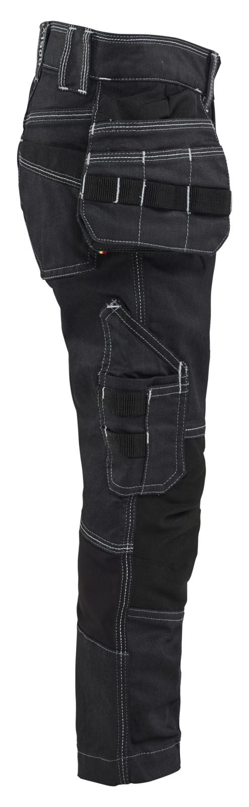 Blaklader Kinderkleding Kids X1900 Werkbroek 52251147 stretch marineblauw-zwart(8999)