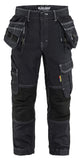 Blaklader Kinderkleding Kids X1900 Werkbroek 52251147 stretch marineblauw-zwart(8999)