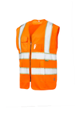 Sioen Veiligheidsvesten Blaru HiVis fluo oranje