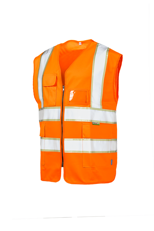 Sioen Veiligheidsvesten Blaru HiVis fluo oranje