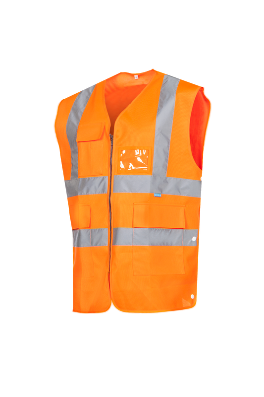 Sioen Vesten Anta HiVis fluo-oranje