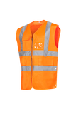 Sioen Vesten Anta HiVis fluo-oranje