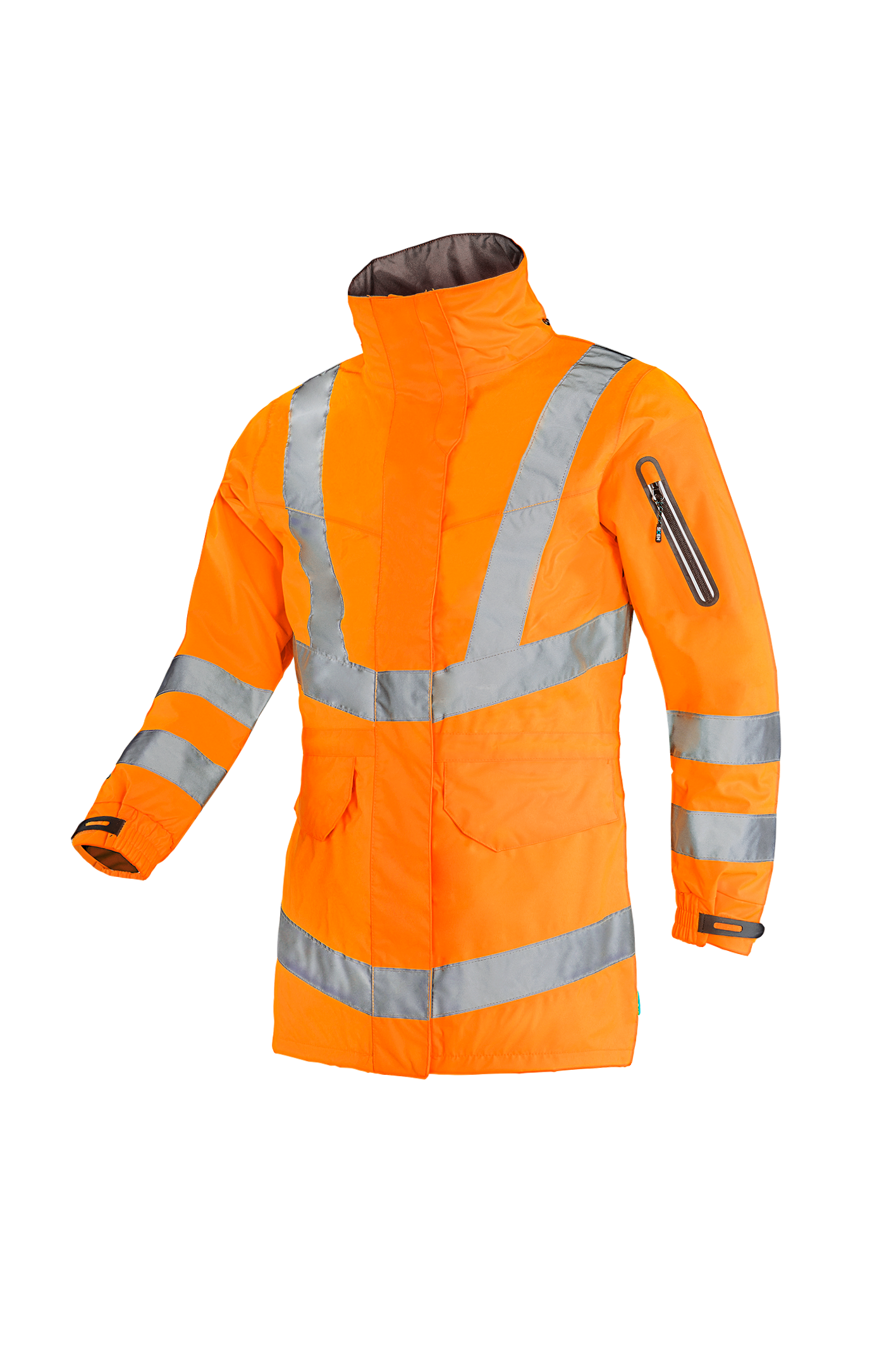 Sioen Jassen Talia HiVis Inrits-systeem fluo-oranje