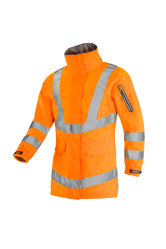Sioen Jassen Talia HiVis Inrits-systeem fluo-oranje