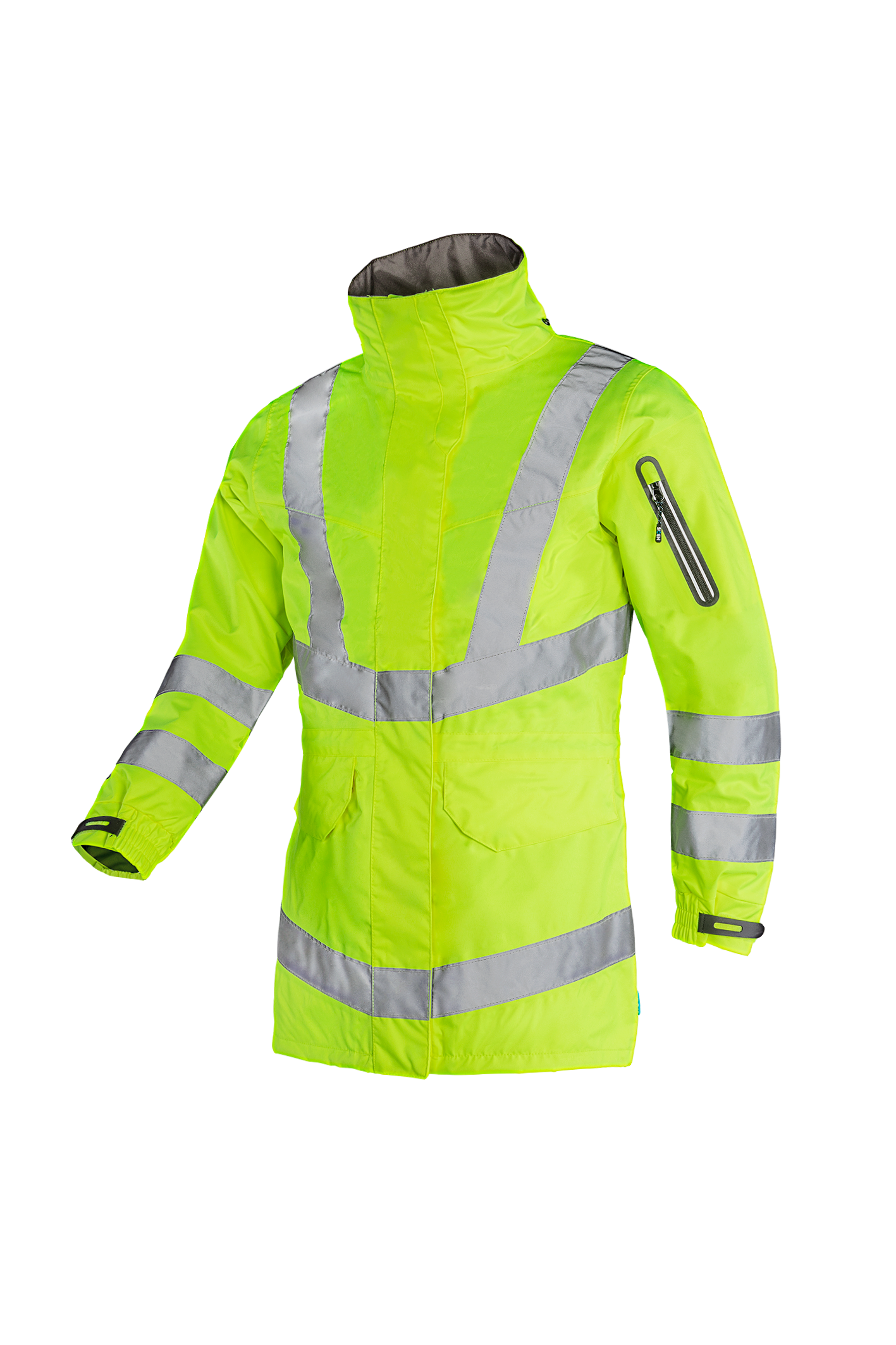 Sioen Jassen Talia HiVis Inrits-systeem fluo-geel