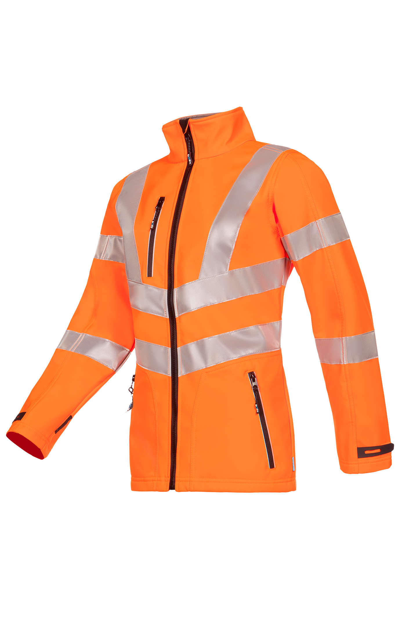 Sioen Jassen Jerica HiVis Inrits-systeem fluo-oranje