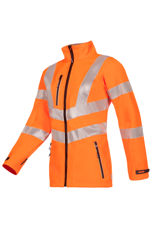 Sioen Jassen Jerica HiVis Inrits-systeem fluo-oranje