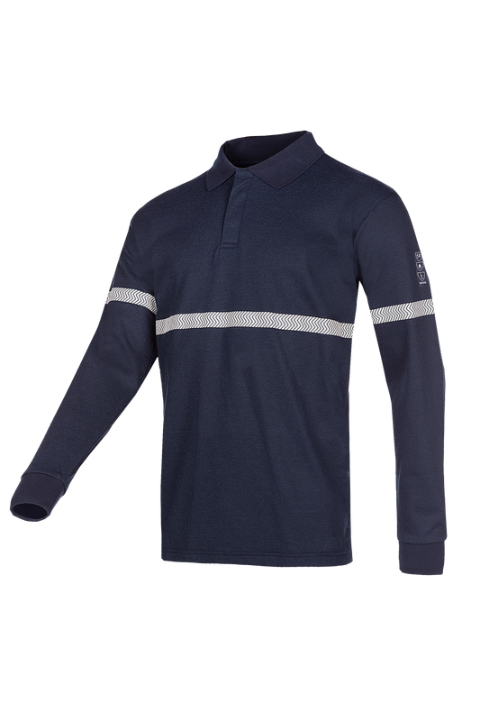 Sioen polo Bladel multinorm marineblauw