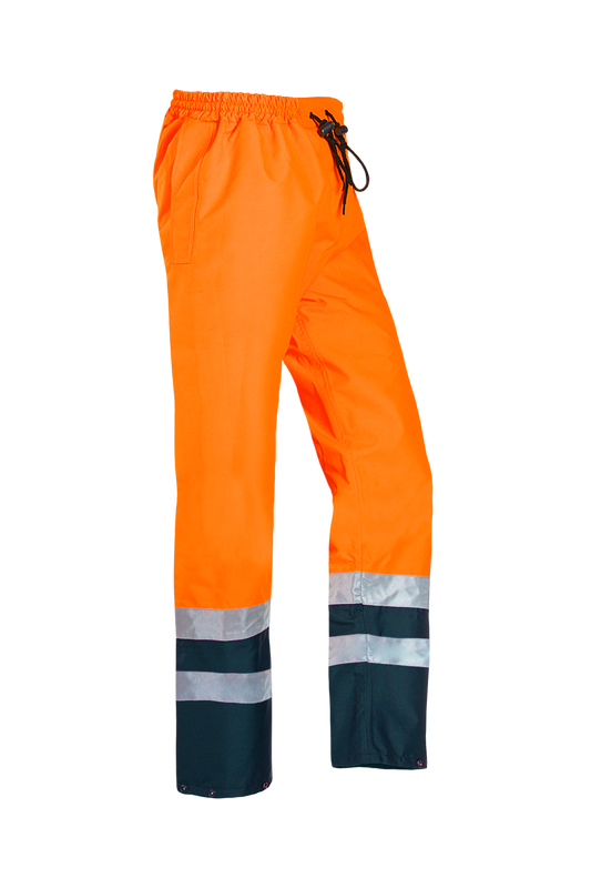 Sioen Broeken Tarviso  fluo oranje-marineblauw