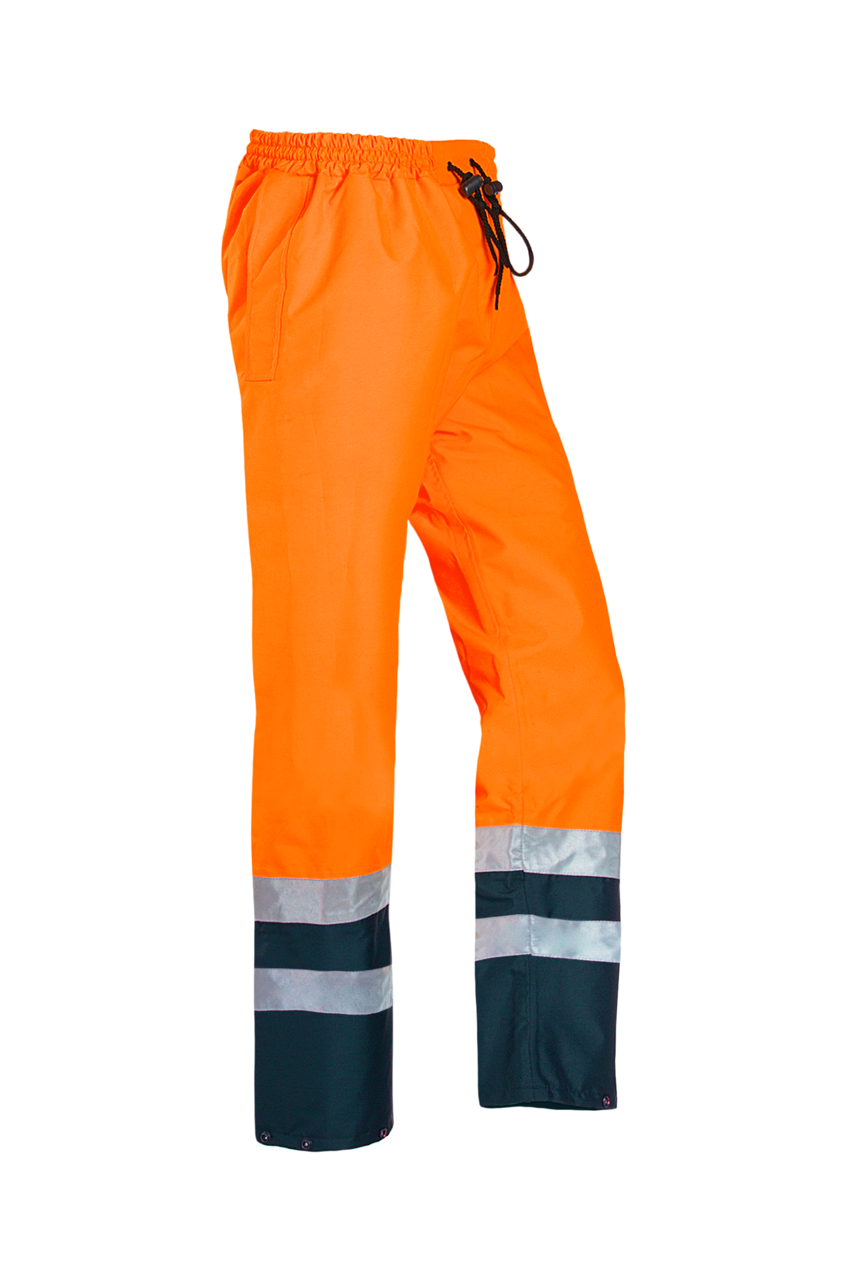 Sioen Broeken Tarviso  fluo oranje-marineblauw