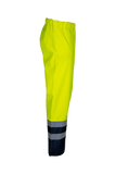 Sioen Regenbroeken Tielson 5874N3EF5 multinorm HiVis fluo geel-marineblauw