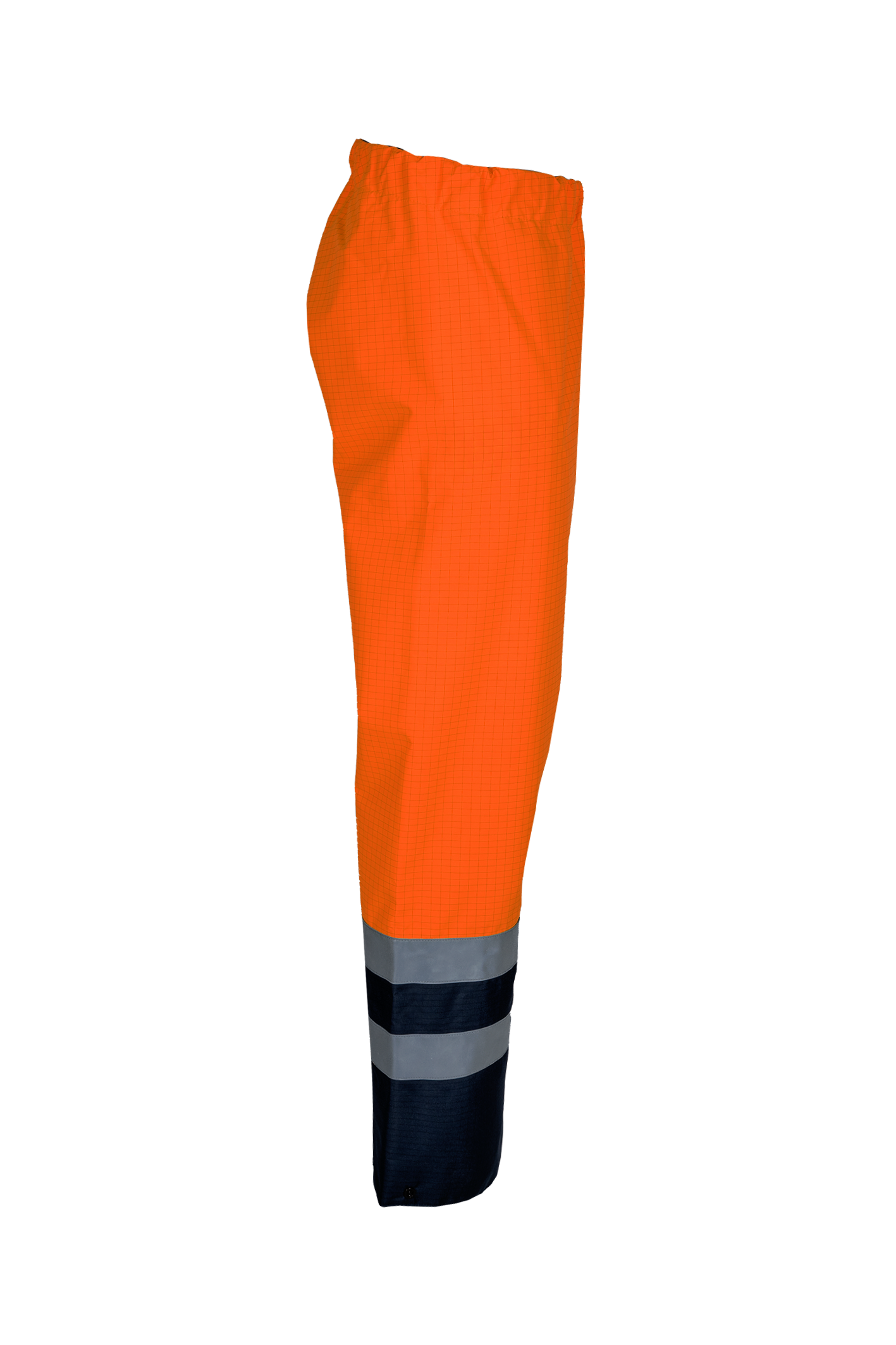 Sioen Regenbroeken Tielson 5874N3EF5 multinorm HiVis fluo oranje-marineblauw