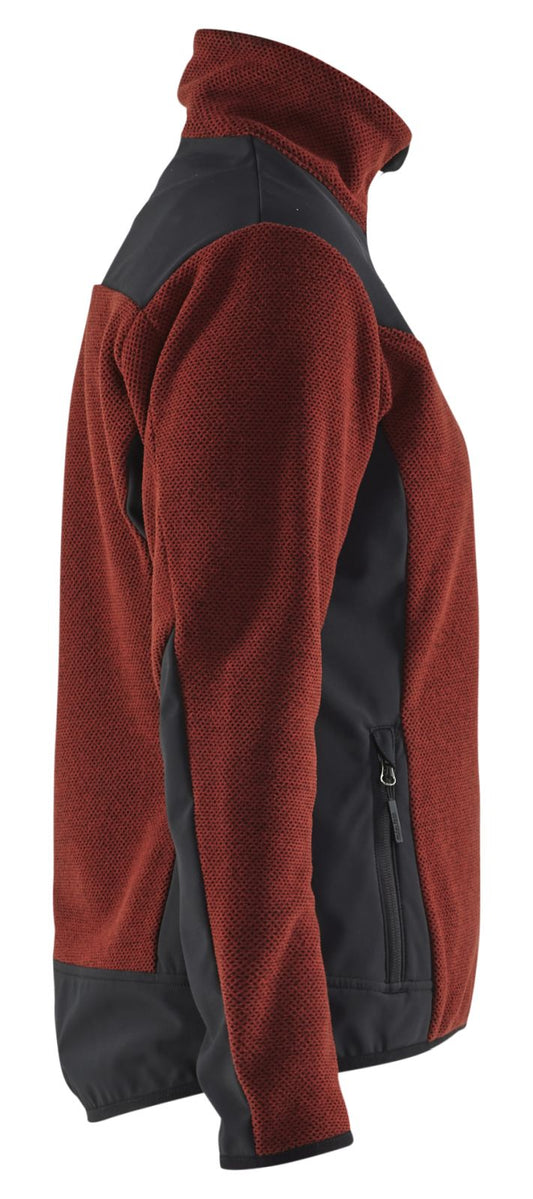 Blaklader jassen 59432536 gebrand rood-zwart(5999)