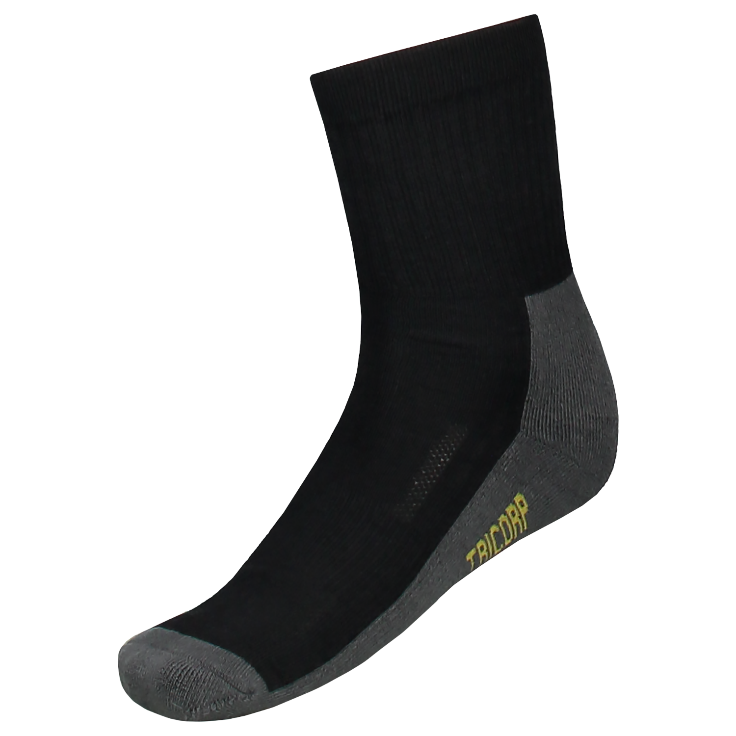 Tricorp Workwear Workwear Werksokken 602009-TSZ8000 2-pack zwart-donkergrijs(blackdarkgrey)