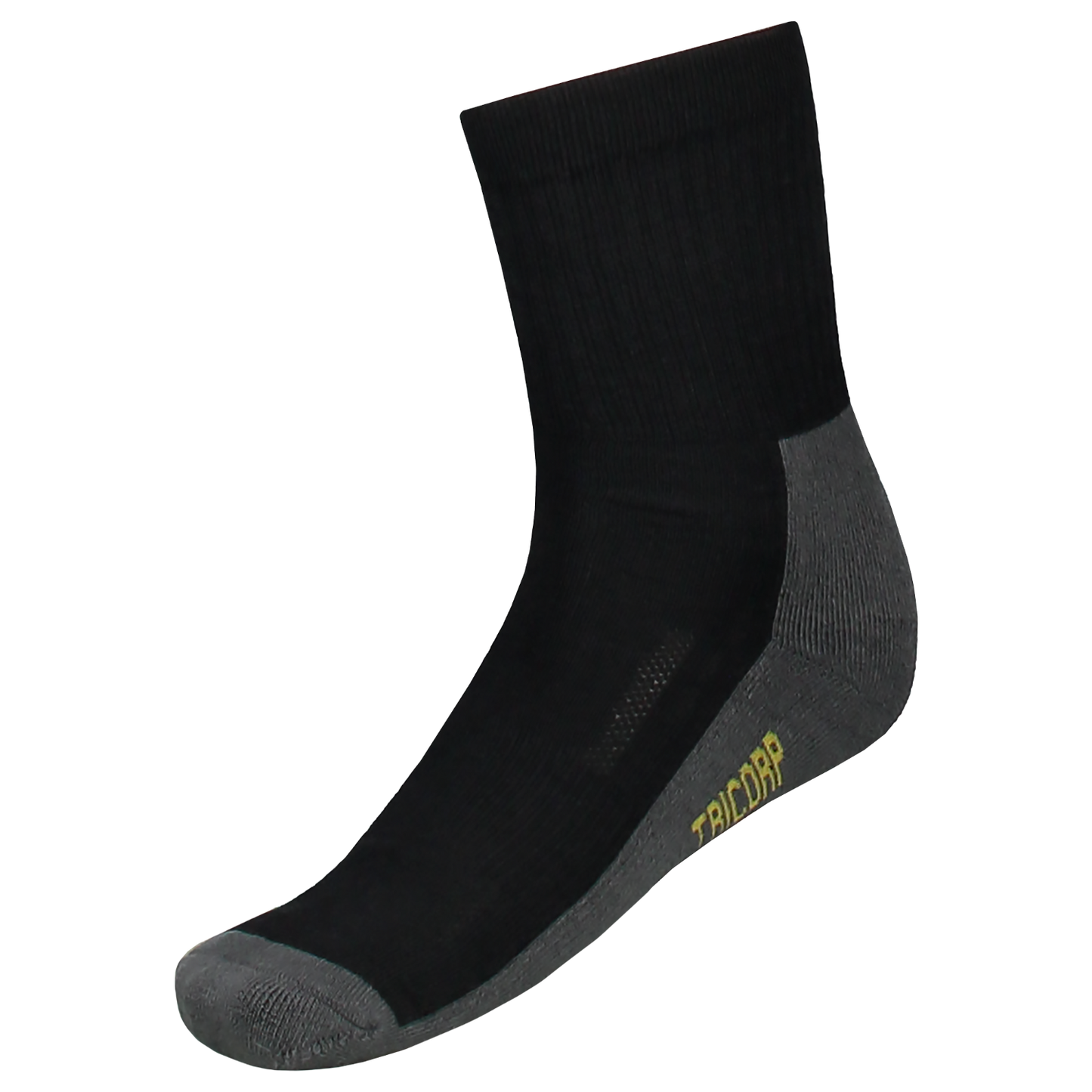 Tricorp Workwear Werksokken 602009-TSZ8000 2-pack zwart-donkergrijs(blackdarkgrey)