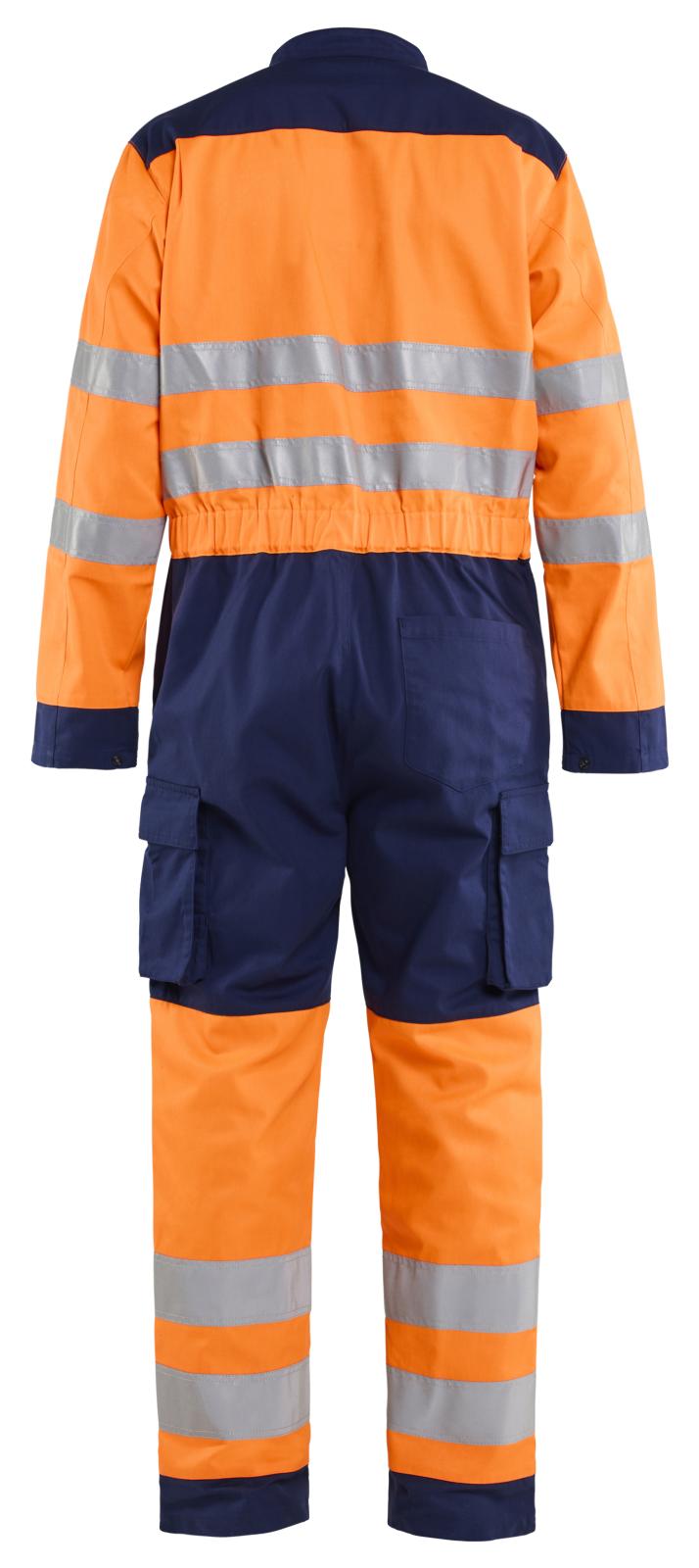 Blaklader High Vis Overall 60201812 fluo oranje-marineblauw(5389)