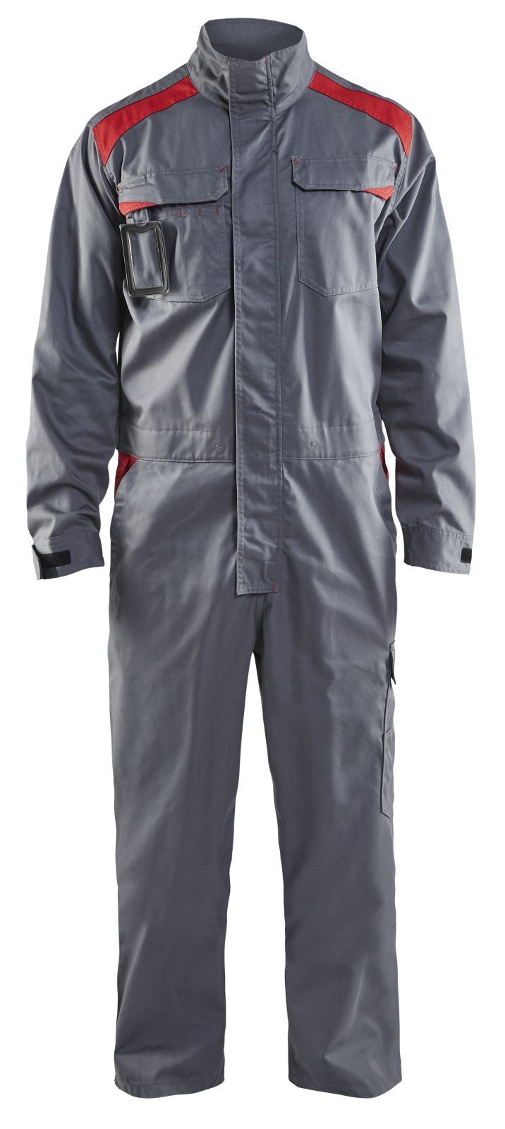 Blaklader Industrie overalls 60541800 grijs-rood(9456)